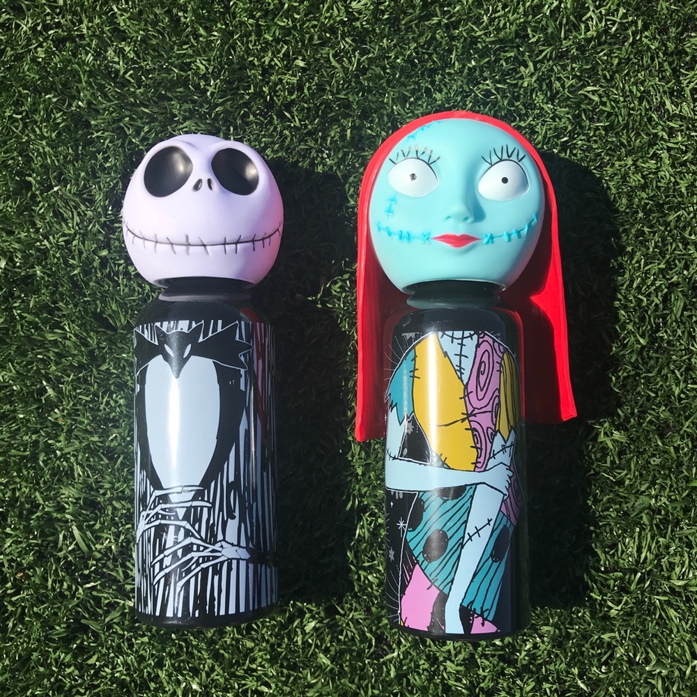Disney's Jack & Sally Aluminum Water Bottle